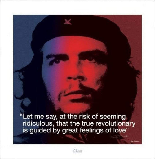 Pyramid Che Guevara iQuote affiche art 40x40cm | Yourdecoration.fr