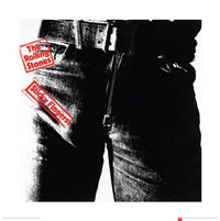 Pyramid The Rolling Stones Sticky Fingers affiche art 40x40cm | Yourdecoration.fr