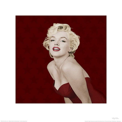 Pyramid Marilyn Monroe Star affiche art 40x40cm | Yourdecoration.fr