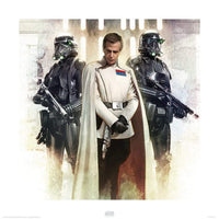 Pyramid Star Wars Rogue One Krennic and Death Troopers affiche art 40x40cm | Yourdecoration.fr