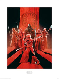 Pyramid Star Wars The Last Jedi Snoke and Elite Guards affiche art 60x80cm | Yourdecoration.be