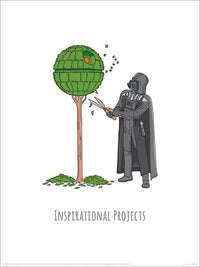 pyramid ppr54083 star wars vaders boredom busting ideas inspirational projects affiche art 30x40cm | Yourdecoration.fr