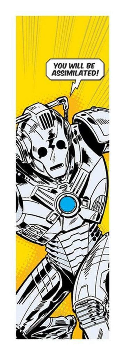 Pyramid Doctor Who Comic Cyberman affiche art 33x95cm | Yourdecoration.fr