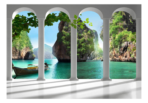 Papier Peint - On the Terrace - Intissé