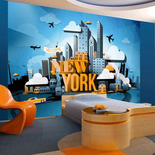 Papier Peint - New York Welcome - Intissé