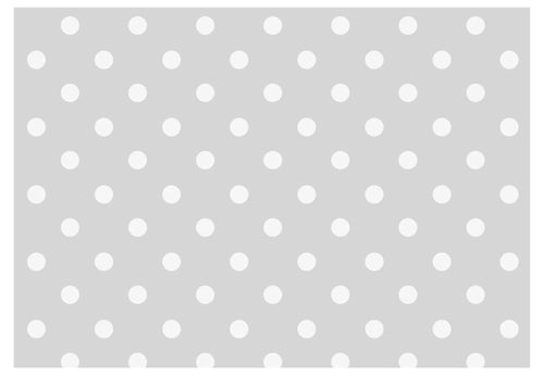 Papier Peint - Cheerful Polka Dots - Intissé