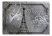 Papier Peint - Vintage Paris Silver - Intissé