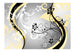 Papier Peint - Art-Flowers Yellow - Intissé