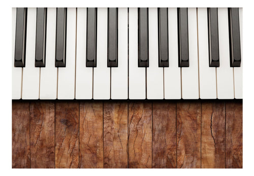 Papier Peint - Inspired By Chopin Mahogany - Intissé
