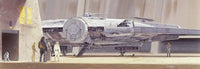 Papier Peint - Star Wars Classic RMQ Millenium Falcon 368x127cm - Papier
