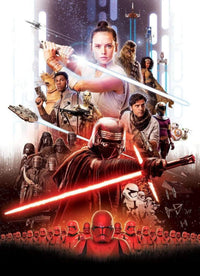 Papier Peint - Star Wars EP9 Movie Poster Rey 184x254cm - Papier