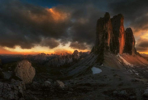 Wizard+Genius Dolomites Italy Papier Peint Intissé 384x260cm 8 bandes | Yourdecoration.fr