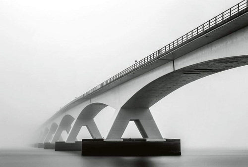 Wizard+Genius Bridge Architecture Papier Peint Intissé 384x260cm 8 bandes | Yourdecoration.fr