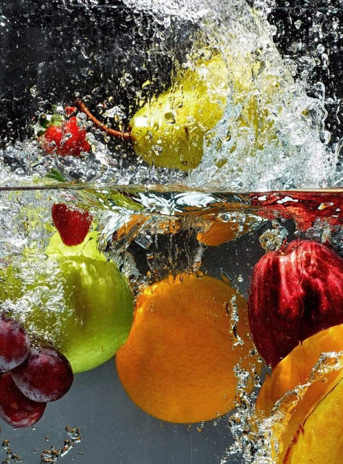 Wizard+Genius Refreshing Fruit Papier Peint Intissé 192x260cm 4 bandes | Yourdecoration.fr