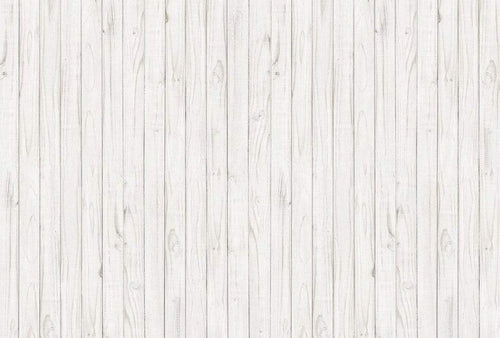 Wizard+Genius White Wooden Wall Papier Peint Intissé 384x260cm 8 bandes | Yourdecoration.fr