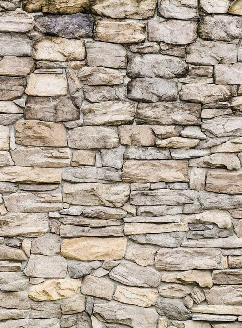 Wizard+Genius Stone Wall II Papier Peint Intissé 192x260cm 4 bandes | Yourdecoration.fr