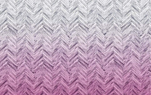 Komar Herringbone Pink Papier Peint Intissé 400x250cm 4 bandes | Yourdecoration.fr