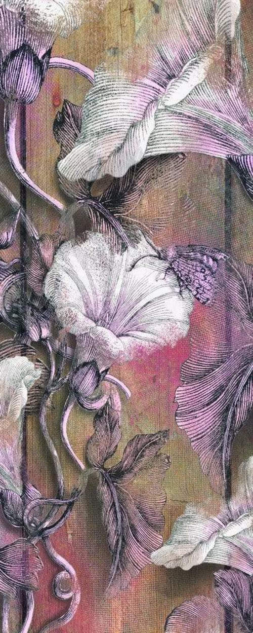 Komar Bloomin Papier Peint Intissé 100x250cm 1 bande | Yourdecoration.fr