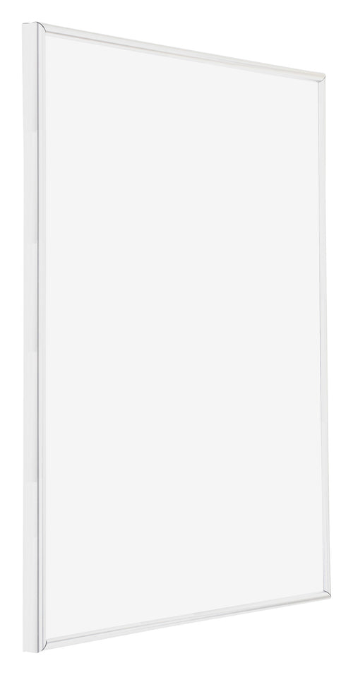 Cadre d'Affiche Plastique 38x52cm Blanc Brillant De Face Oblique | Yourdecoration.fr