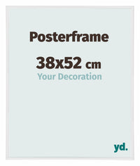 Cadre de affiche 38x52cm Blanc Haute Brillance Plastique Paris Mesure | Yourdecoration.fr