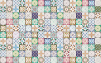 Komar Marrakech Mosaik Intisse Papier Peint 400x250cm 4 bandes | Yourdecoration.fr
