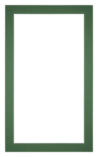 Passe Partout 30x50cm Carton Vert Foret Bord 3cm Droit De Face | Yourdecoration.fr