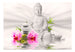 Papier Peint - Buddha and Orchids - Intissé