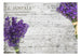 Papier Peint - Lavender Postcard - Intissé