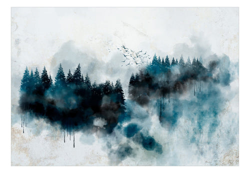 Papier Peint - Painted Mountains - Intissé