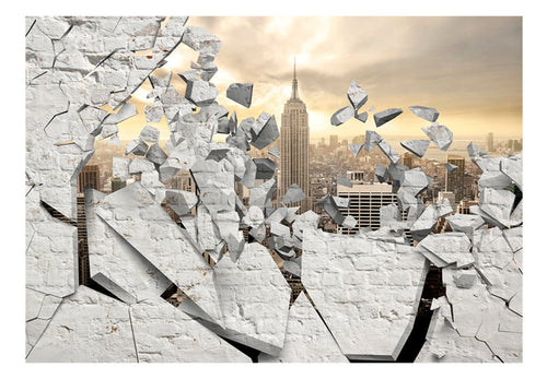 Papier Peint - Ny City Behind the Wall - Intissé