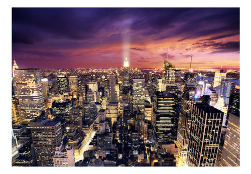 Papier Peint - Evening in New York City - Intissé