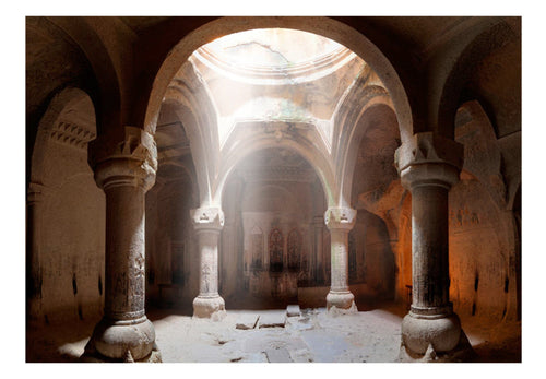 Papier Peint - Old Temple - Intissé