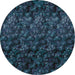 Komar Azul Papier Peint 125x125cm Rond | Yourdecoration.fr