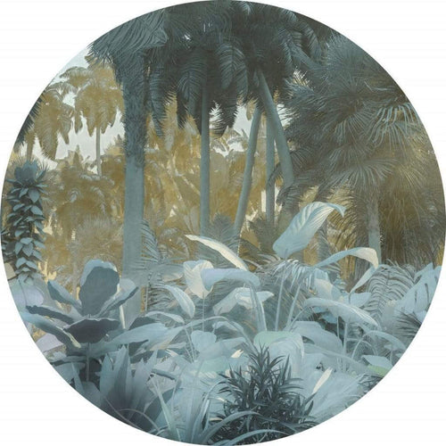 Komar Exotic Jungle Papier Peint 125x125cm Rond | Yourdecoration.fr