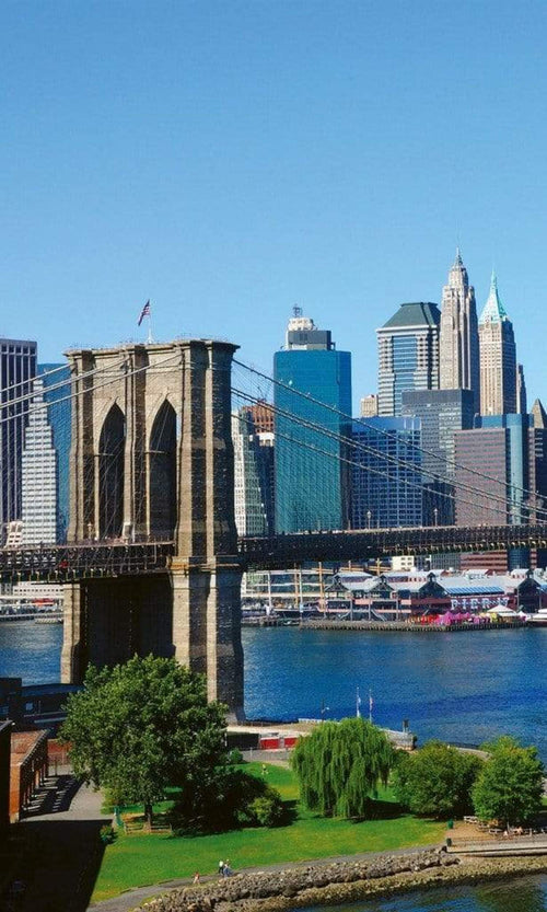 Dimex Brooklyn Bridge 1 Papier Peint 150x250cm 2 bandes | Yourdecoration.fr