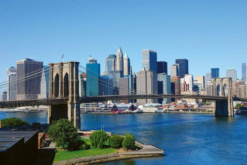 Dimex Brooklyn Bridge 1 Papier Peint 375x250cm 5 bandes | Yourdecoration.fr