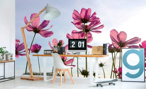 Dimex Cosmos Flowers Papier Peint 375x250cm 5 bandes ambiance | Yourdecoration.fr