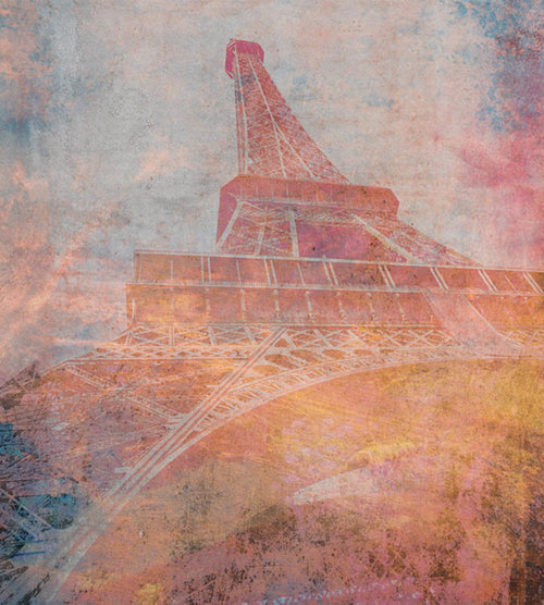 Dimex Eiffel Tower Abstract II Papier Peint 225x250cm 3 bandes | Yourdecoration.fr