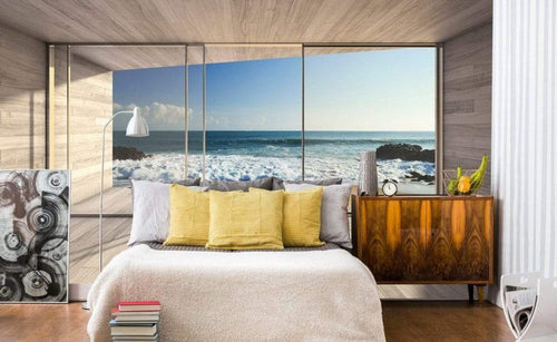 Dimex Large Window Papier Peint 375x250cm 5 bandes ambiance | Yourdecoration.fr