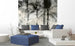 Dimex Palm Trees Abstract Papier Peint 225x250cm 3 bandes ambiance | Yourdecoration.fr
