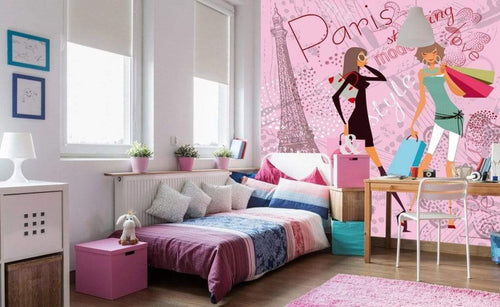 Dimex Paris Style Papier Peint 225x250cm 3 bandes ambiance | Yourdecoration.fr