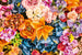 Dimex Vintage Flowers Papier Peint 375x250cm 5 bandes | Yourdecoration.fr