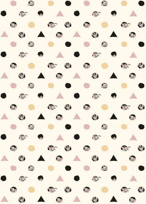 Komar Dumbo Angles Dots Papier Peint Intissé 200x280cm 4 bandes | Yourdecoration.fr