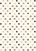 Komar Dumbo Angles Dots Papier Peint Intissé 200x280cm 4 bandes | Yourdecoration.fr