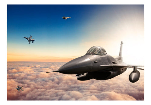 Papier Peint - F16 Fighter Jets - Intissé