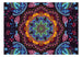 Papier Peint - Colorful Kaleidoscope - Intissé