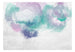 Papier Peint - Painted Mirages Third Variant - Intissé