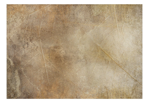 Papier Peint - Golden Leaves of Time - Intissé