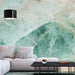 Papier Peint - Turquoise Marble - Intissé