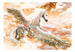 Papier Peint - Pegasus Orange - Intissé